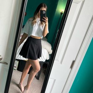 Lightly worn staple black skirt